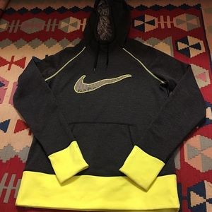 Nike turtle neck hoodie